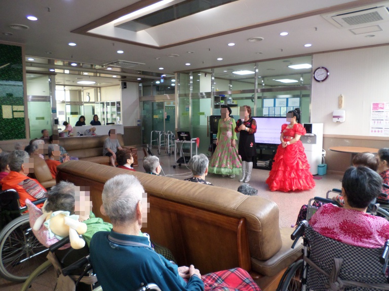 꽃댕기 노래봉사