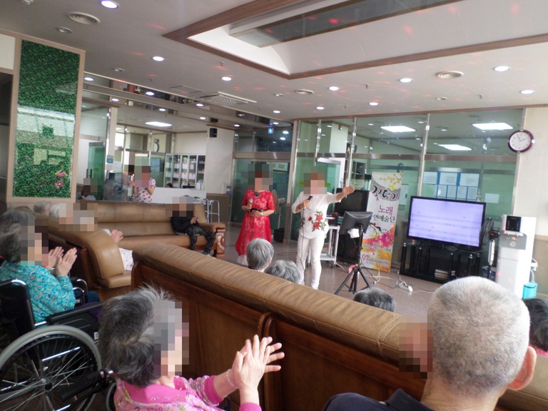 꽃  댕기  노래봉사